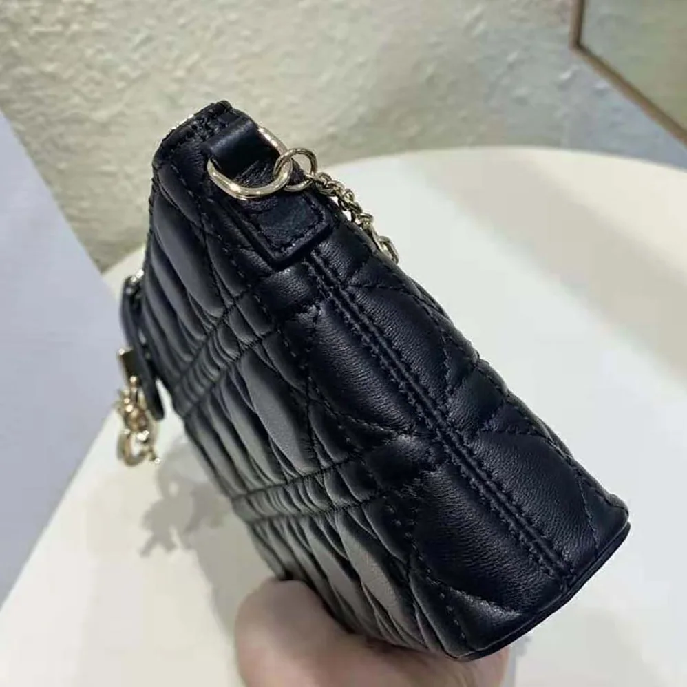 Dior Miss Dior Dior Midi Mini Bag Black Cannage Lambskin for Women Dior Miss Dior Dior Midi Mini Bag Black Cannage Lambskin for Women