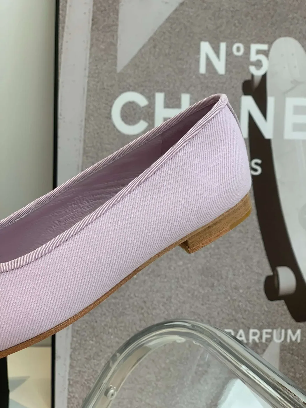 Chanel Ballet Flats Purple Chanel Ballet Flats Purple