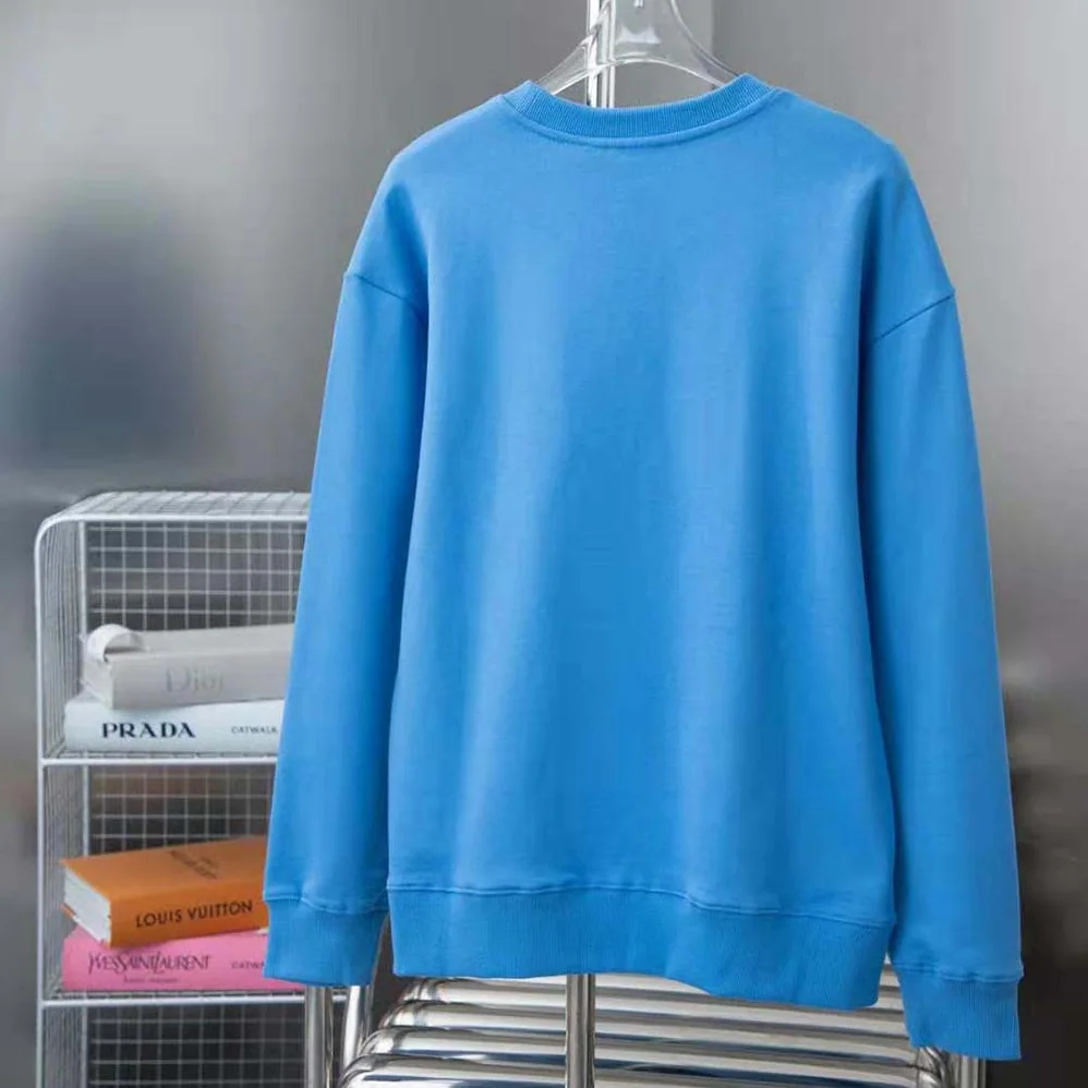 Burberry EKD Cotton Sweatshirt for Men in Blue Burberry EKD Cotton Sweatshirt for Men in Blue