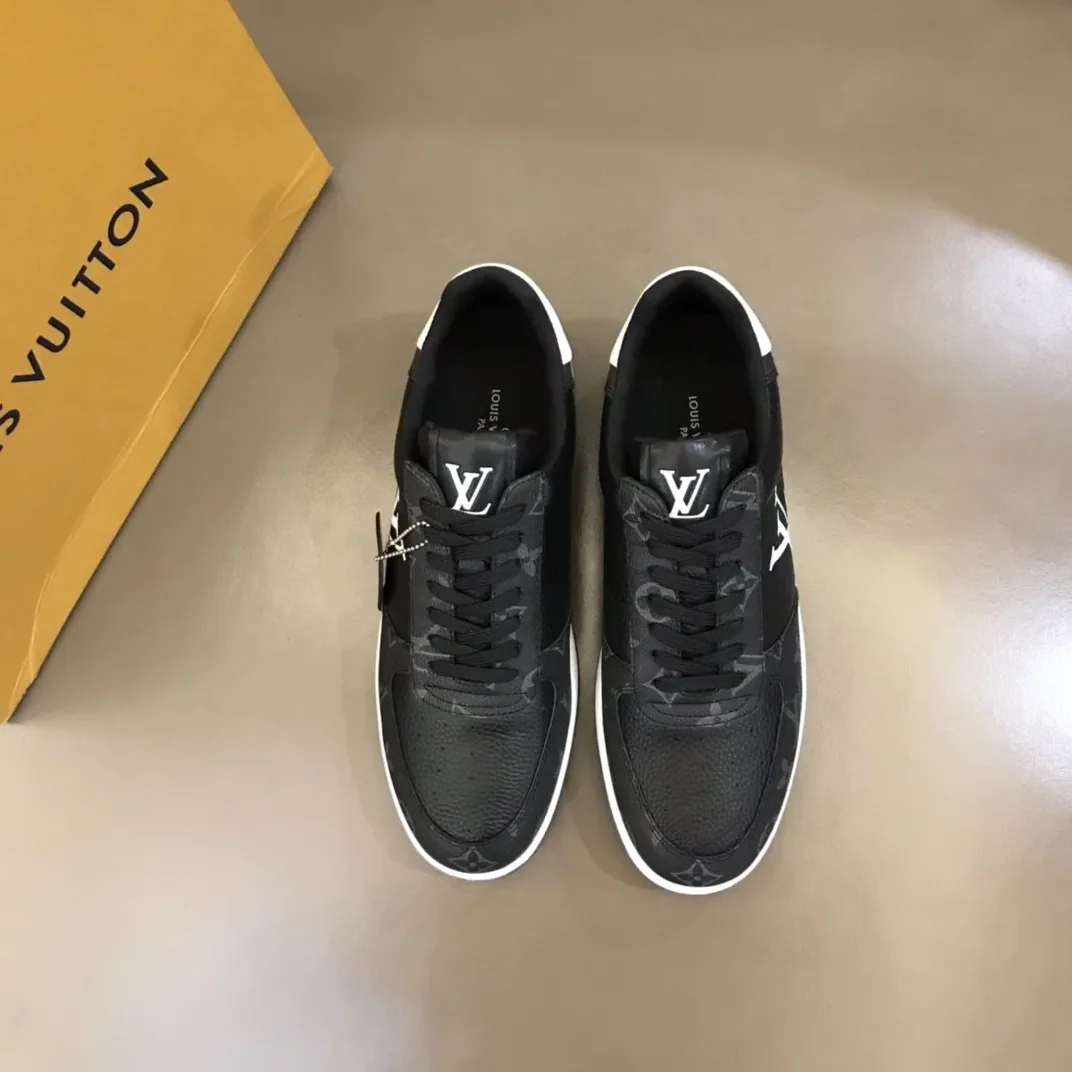 Louis Vuitton Rivoli Sneaker Monogram Canvas Black