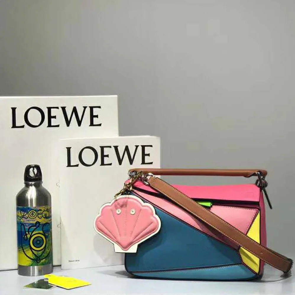 Loewe Puzzle Small Bag Multicolor for Women Loewe Puzzle Small Bag Multicolor for Women