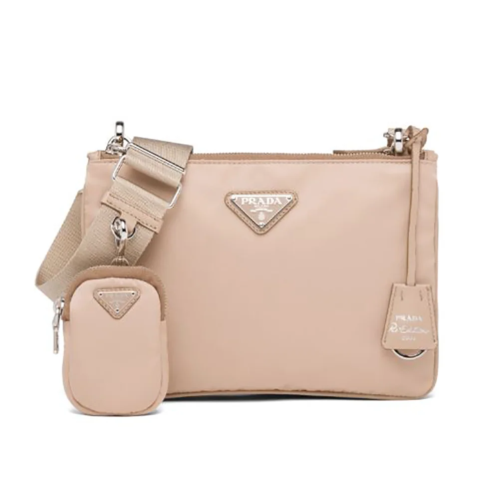Prada Nylon Re-Edition 2000 Shoulder Bag for Women in Pink