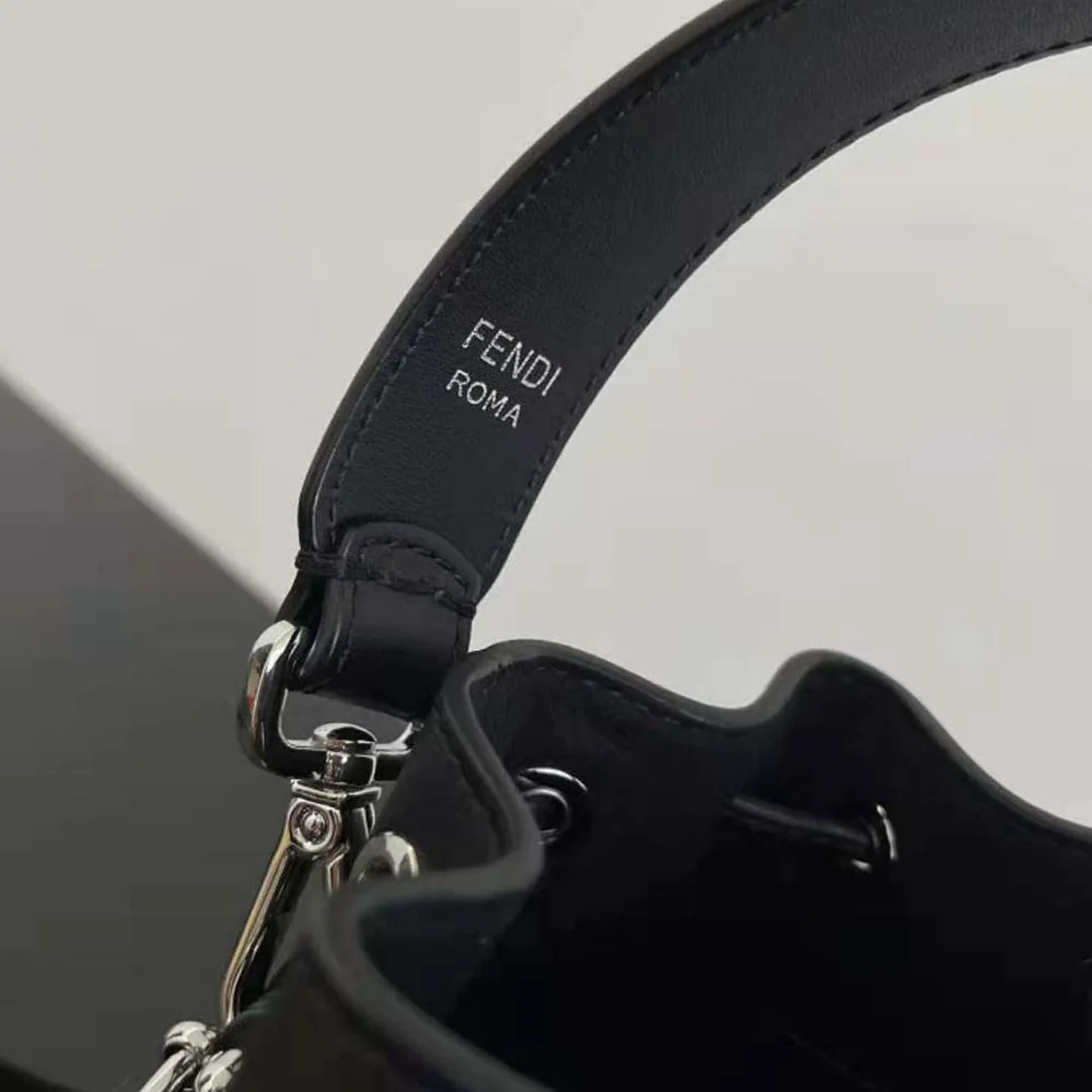 Fendi Mon Tresor Black Leather Mini for Women in bag Fendi Mon Tresor Black Leather Mini for Women in bag