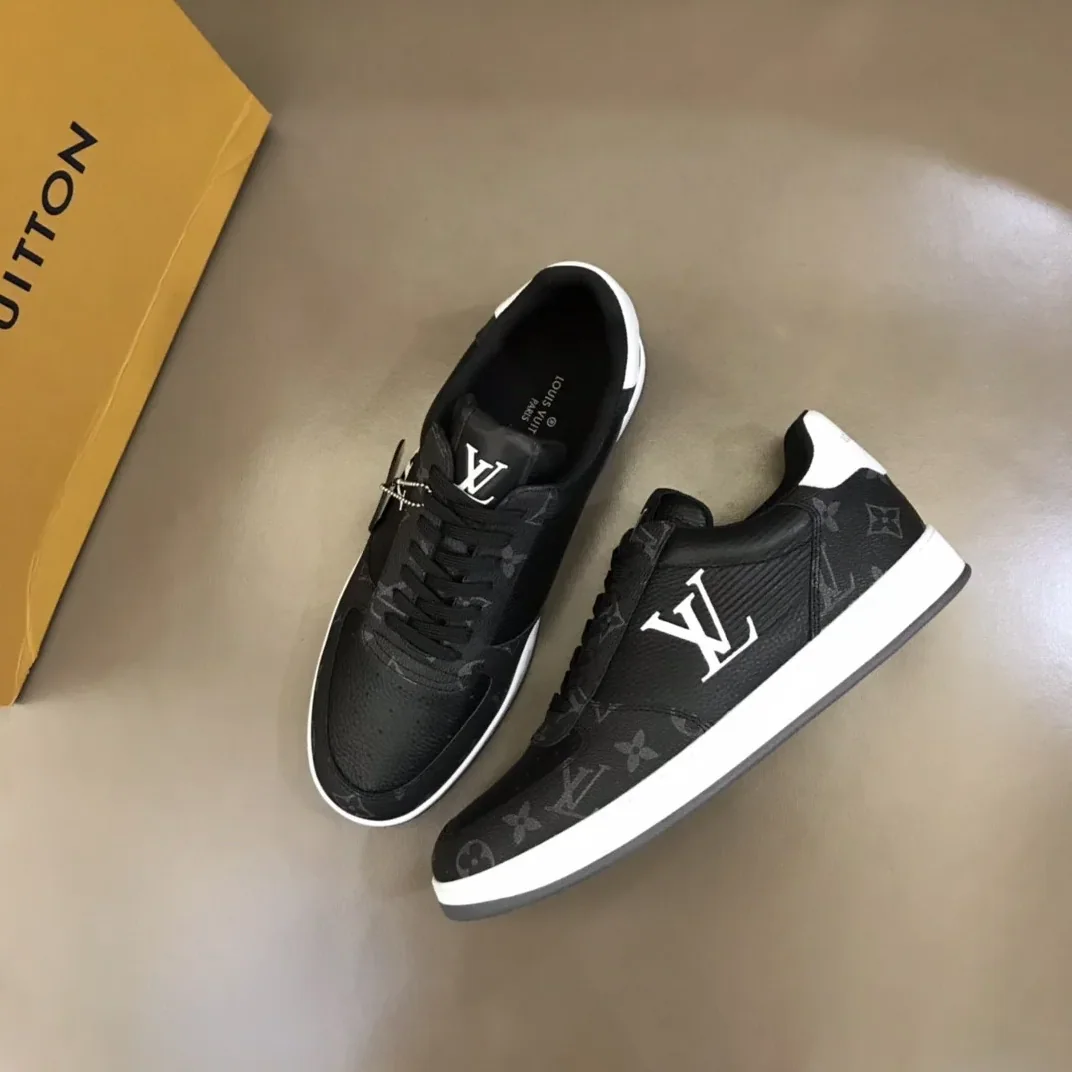 Louis Vuitton Rivoli Sneaker Monogram Canvas Black