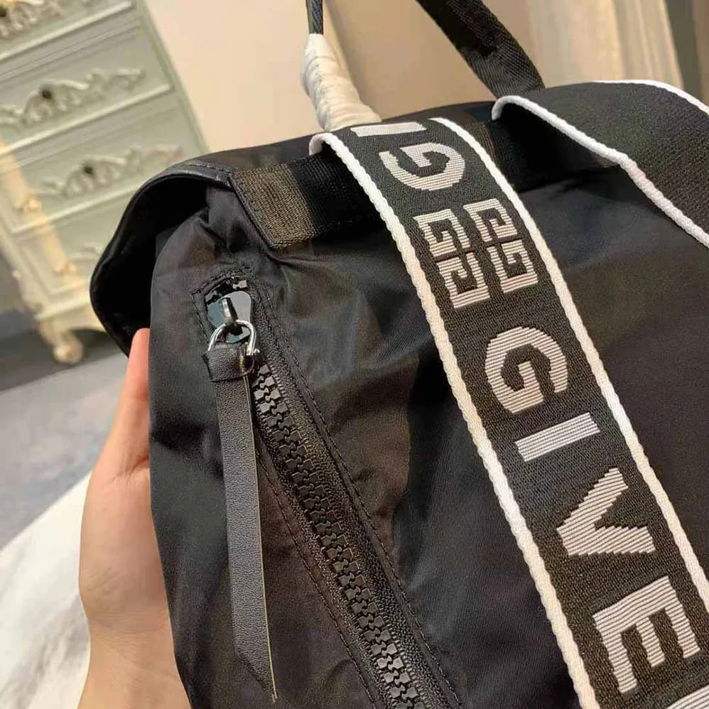 Givenchy Givenchy 4G Backpack in Nylon for Men Givenchy Givenchy 4G Backpack in Nylon for Men