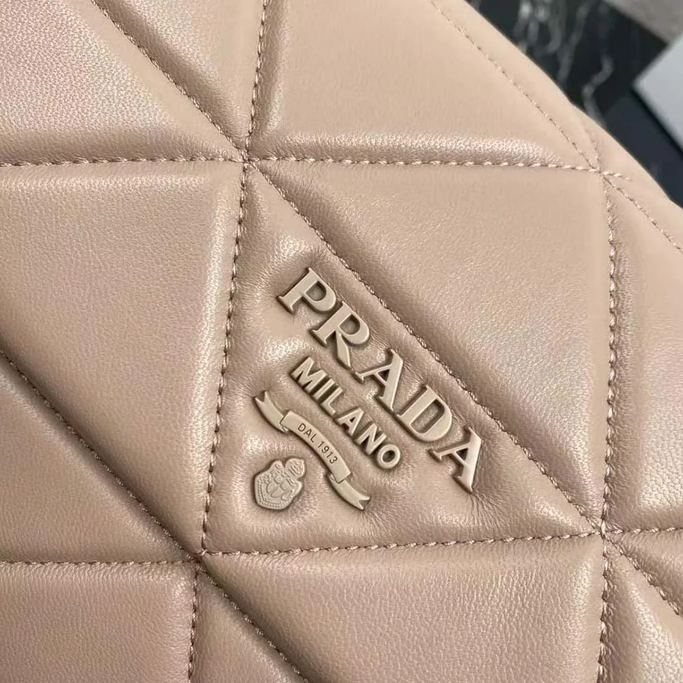 Prada Small Nappa Leather Prada Spectrum Bag for Women in Pink