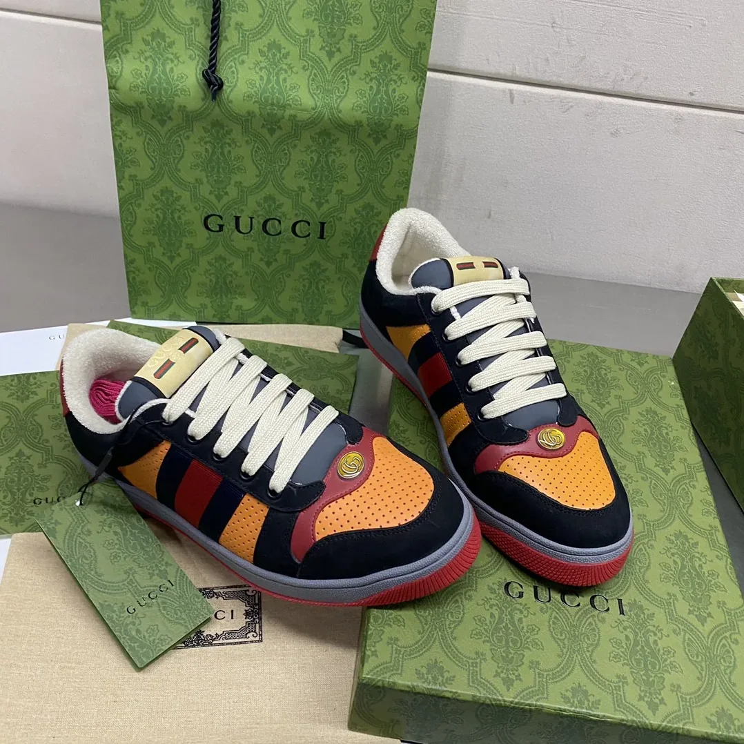 Gucci Screener GG Sneaker Black Gucci Screener GG Sneaker Black
