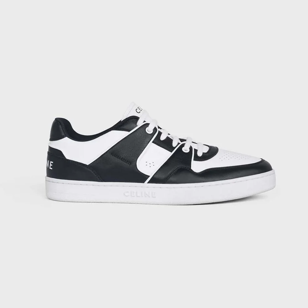 Celine CT-04 Celine Trainer Low Lace-up Sneaker in Calfskin for Men in Black Celine CT-04 Celine Trainer Low Lace-up Sneaker in Calfskin for Men in Black