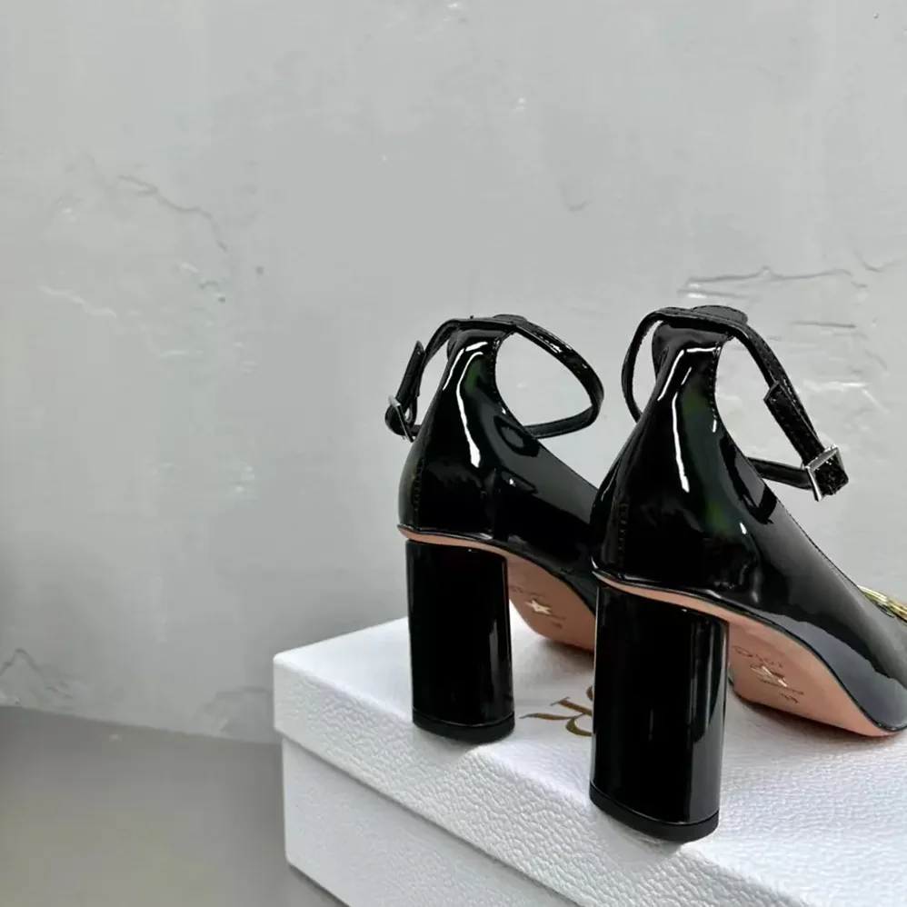 Dior CD Forever Dior Pump Black Patent Calfskin for Women Dior CD Forever Dior Pump Black Patent Calfskin for Women