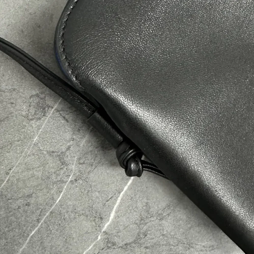 Celine Trio Flap In Smooth Lambskin for Women in Black