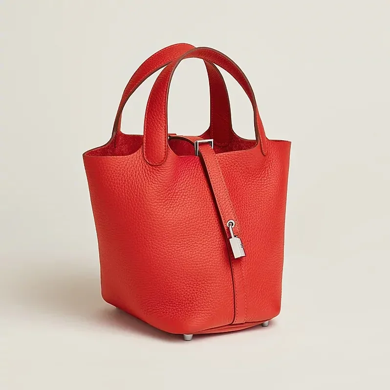 Hermes Picotin Lock 18 Bag Orange Field / Hermes Picotin Lock 18 Bag Orange Field /