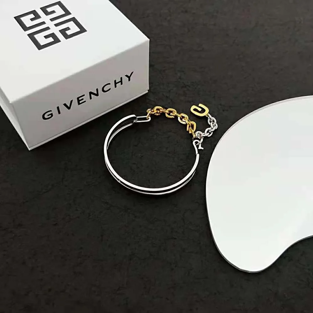 Givenchy G Link Two Tone Bracelet for Women Givenchy G Link Two Tone Bracelet for Women