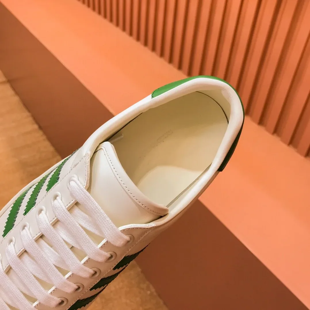 Gucci x Adidas Sneaker White Green for Men