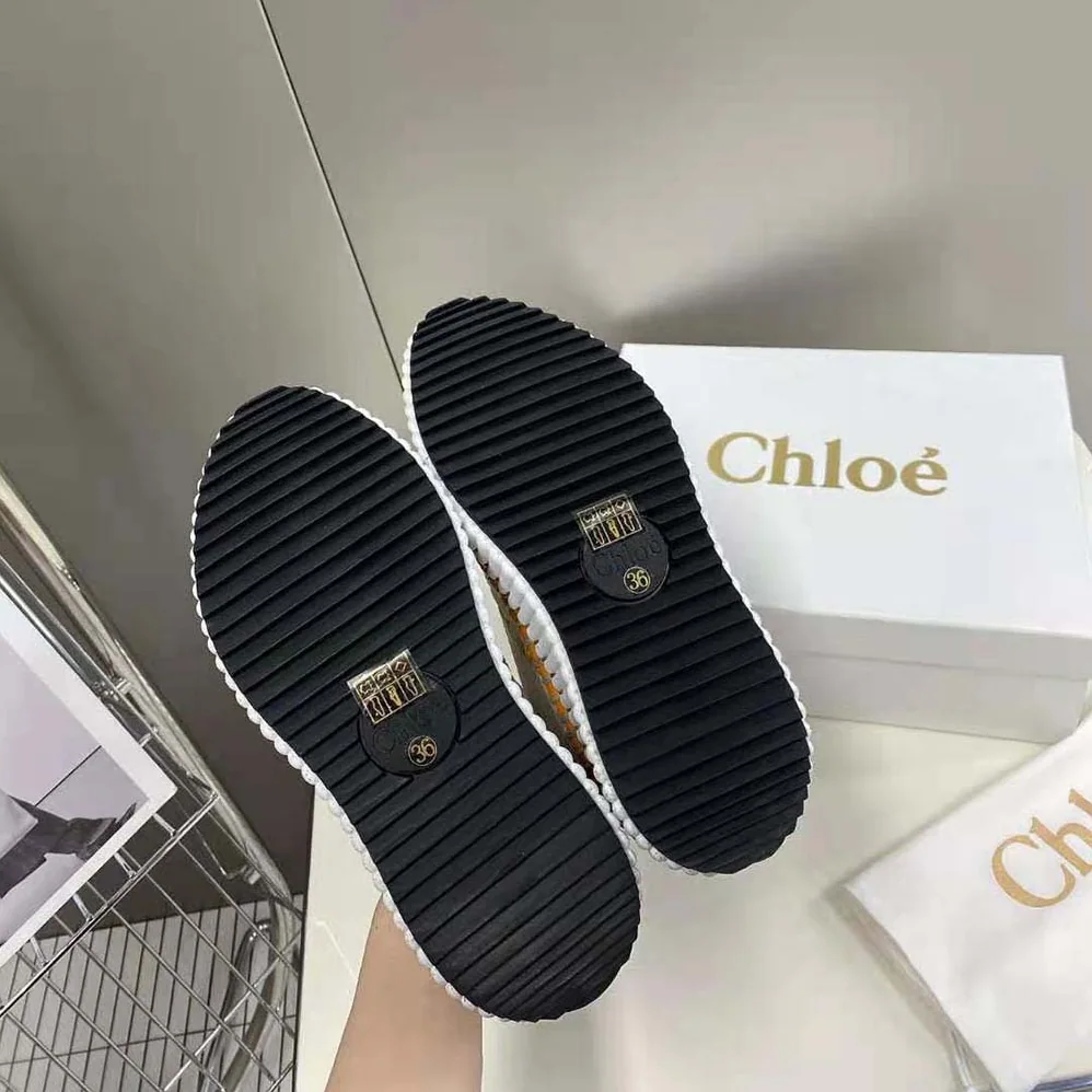 Chloe Nama Sneaker in Recycled Mesh for Women in Black Chloe Nama Sneaker in Recycled Mesh for Women in Black