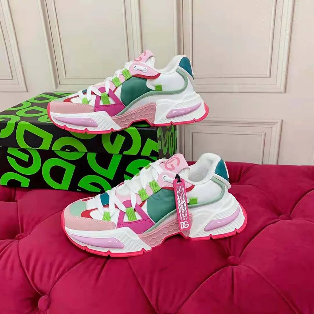 Dolce Gabbana D&G Mixed for Women in Material Airmaster Sneakers