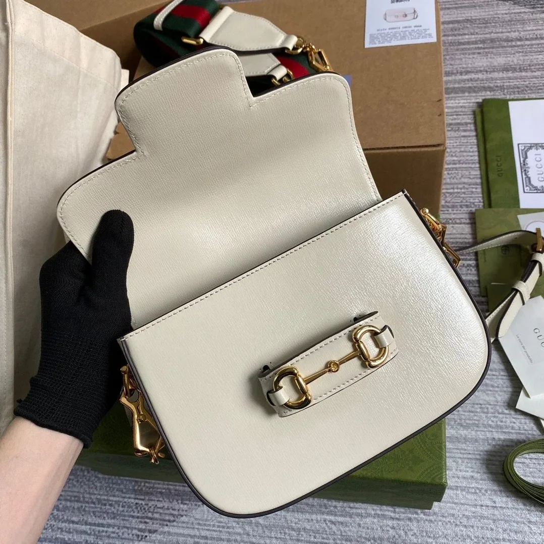 Gucci Horsebit 1955 Mini Bag White Gucci Horsebit 1955 Mini Bag White