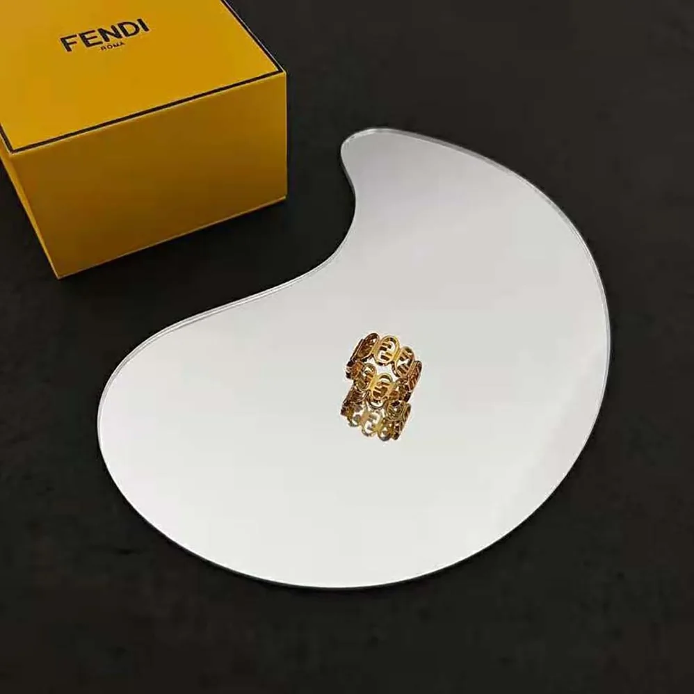 Fendi O'Lock Ring Gold for Women in coloured Fendi O'Lock Ring Gold for Women in coloured