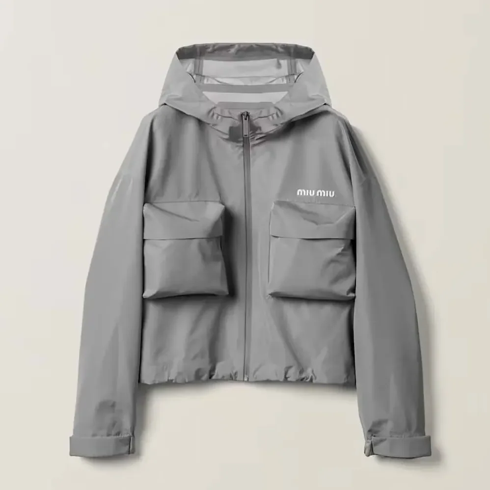 Miu Miu Tec Canvas Blouson for Women