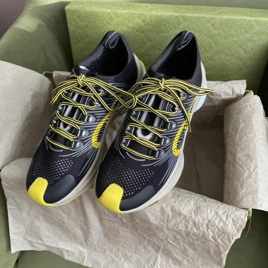 Gucci Run Sneaker Black for Men Gucci Run Sneaker Black for Men