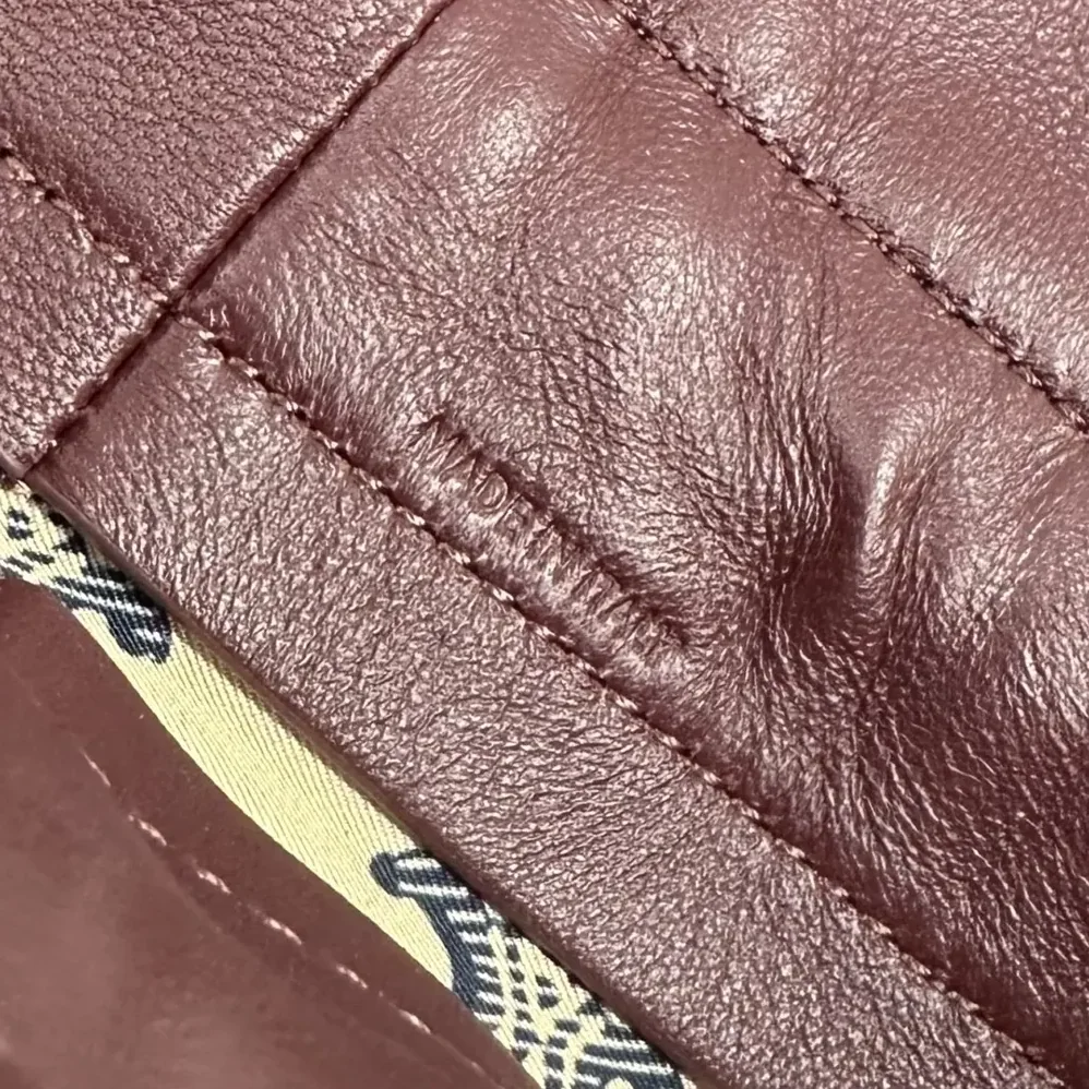 Celine Small Crystal Pouch in Lambskin for Women in Maroon Celine Small Crystal Pouch in Lambskin for Women in Maroon