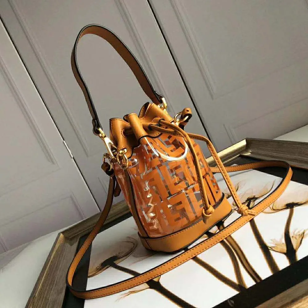 Fendi MON TRESOR PU Mini-Bag for Women in Orange Fendi MON TRESOR PU Mini-Bag for Women in Orange