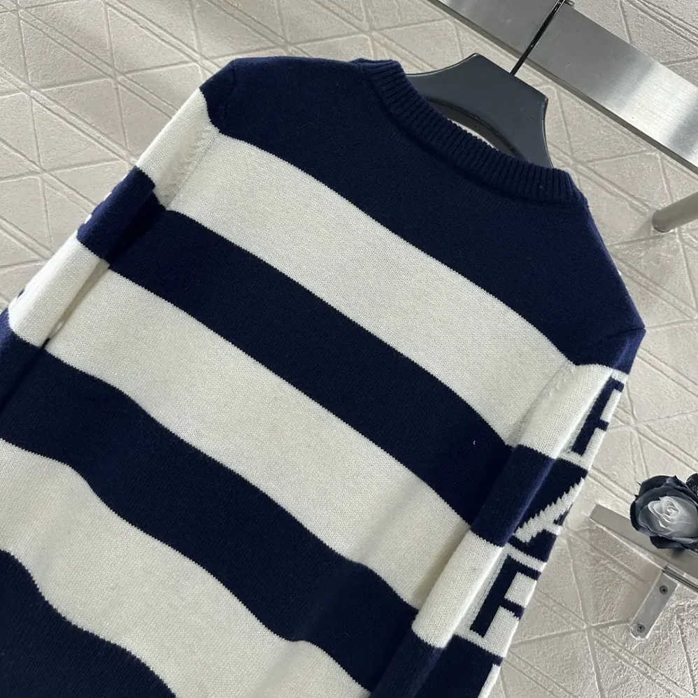Celine Crewneck Sweater in Wool Cashmere for Women