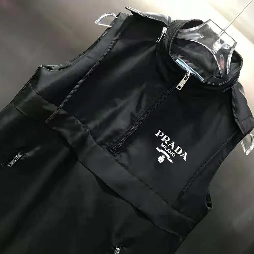 Prada Re-Nylon Mini-Dress for Women in Black