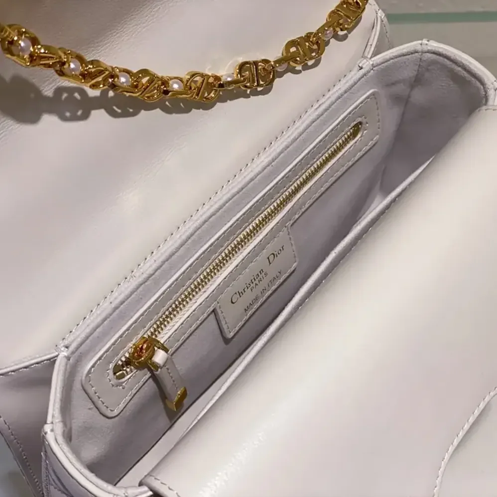 Dior Small Dior Jolie Top Handle Bag Latte Cannage Calfskin for Women