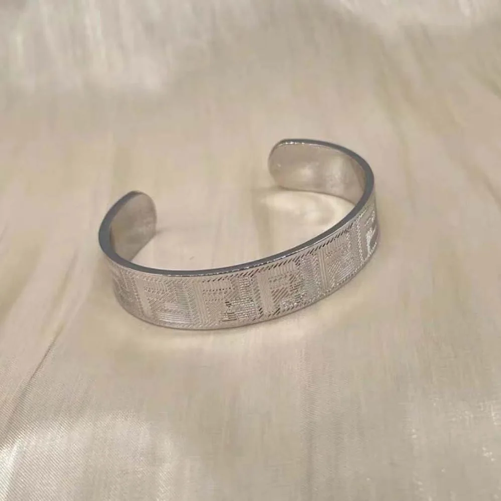 Fendi Shadow Bracelet Silver for Men in color Metal