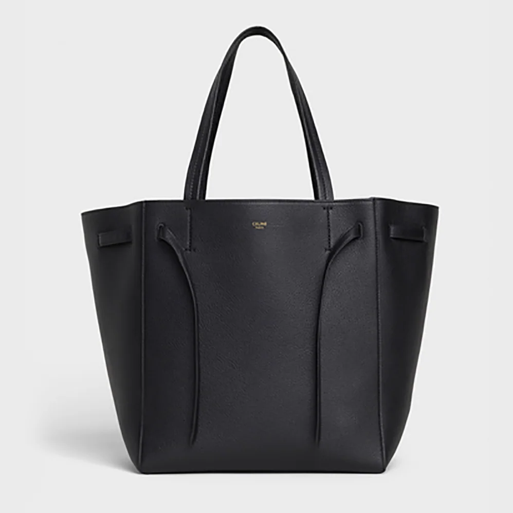 Celine Small Cabas Phantom in Soft Grained Calfskin for Women in Black Celine Small Cabas Phantom in Soft Grained Calfskin for Women in Black