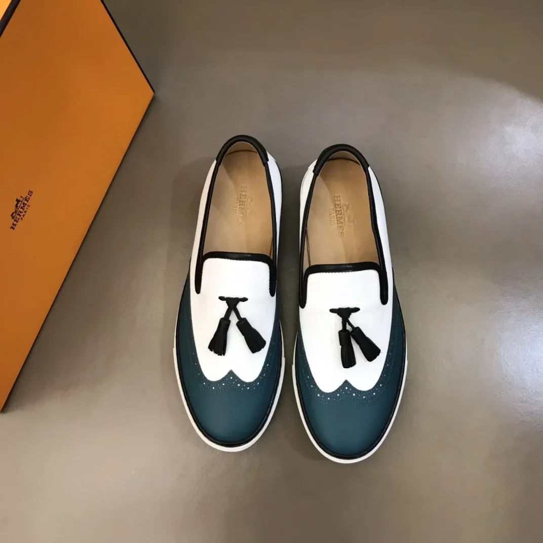 Hermes Earley Loafer White Hermes Earley Loafer White
