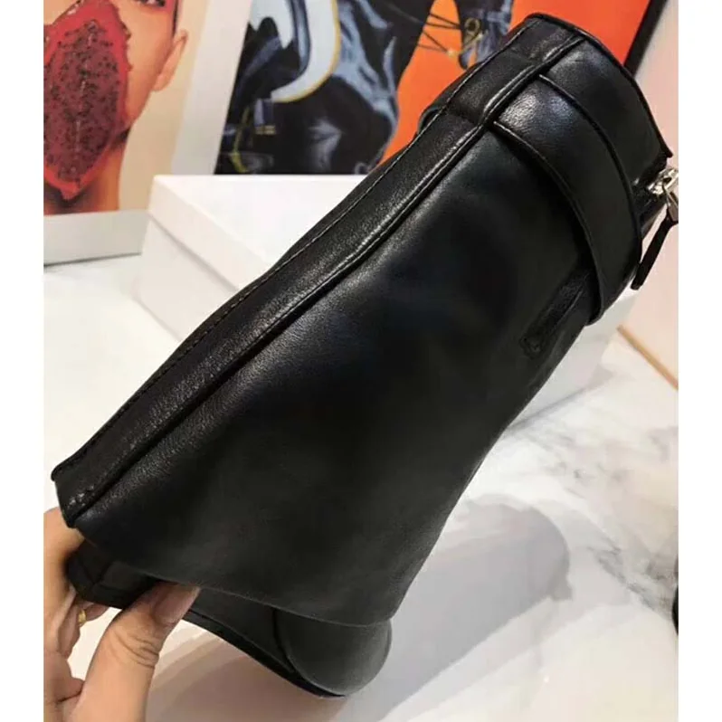 Givenchy Shoes Shark Lock Ankle Boots in Leather 90mm Heel for Women in Black Givenchy Shoes Shark Lock Ankle Boots in Leather 90mm Heel for Women in Black
