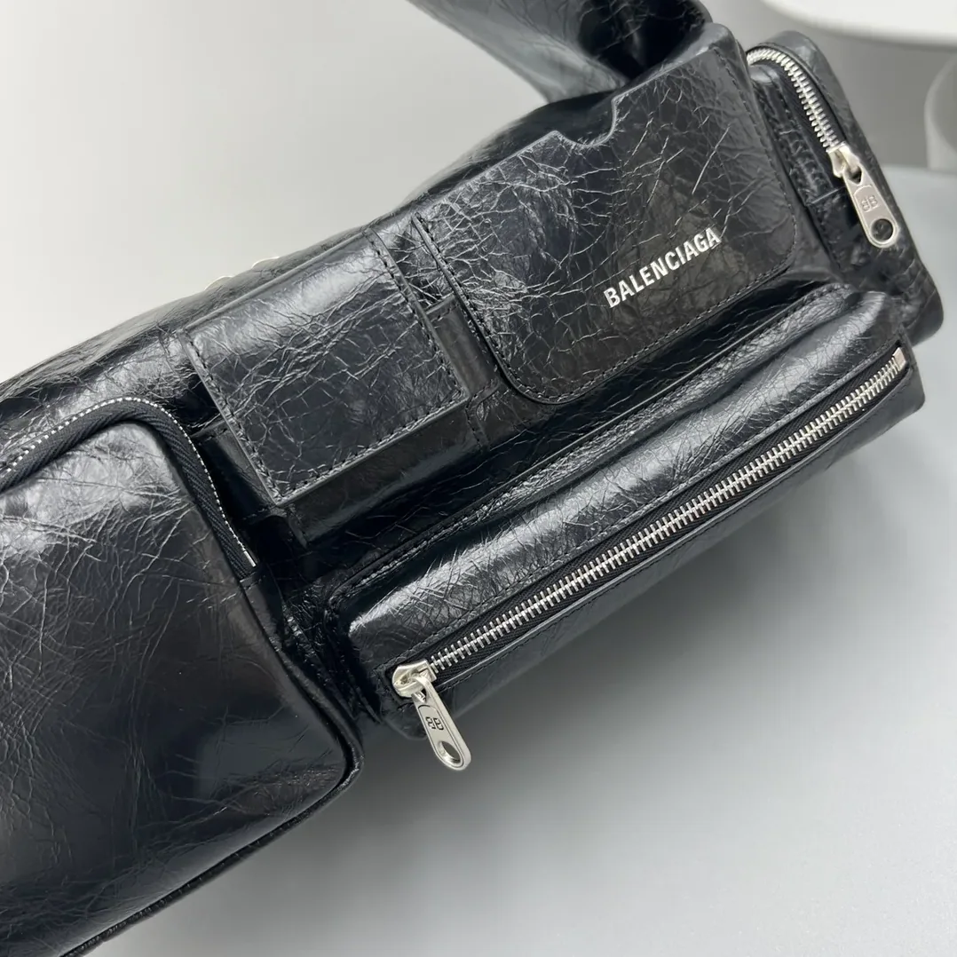 Balenciaga Superbusy Sling Bag Black /