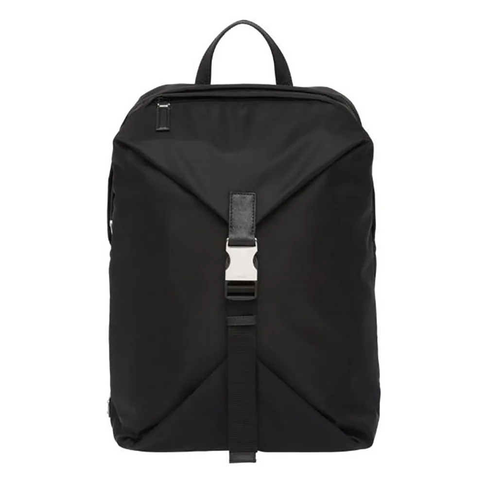 Prada Nylon and Saffiano Leather Backpack for Men Prada Nylon and Saffiano Leather Backpack for Men