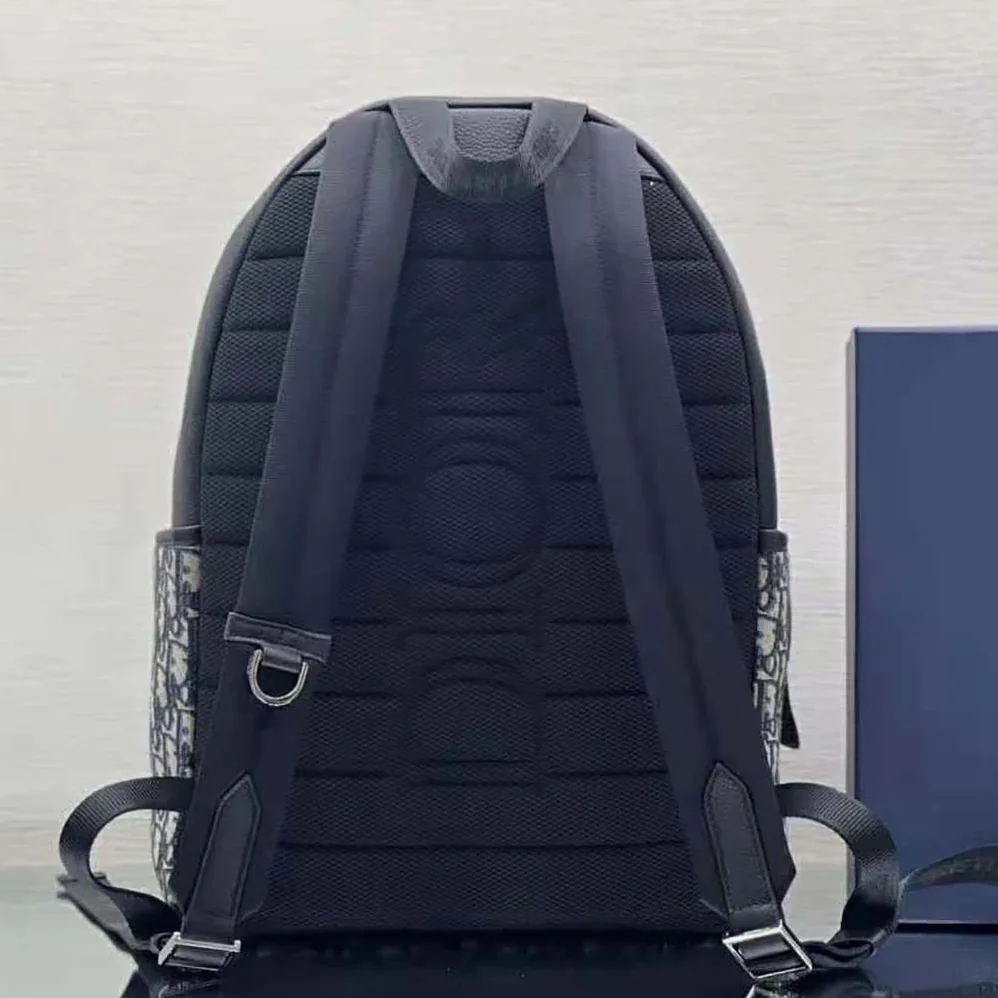 Dior Explorer Backpack Beige and Black Dior Oblique Jacquard for Men Dior Explorer Backpack Beige and Black Dior Oblique Jacquard for Men