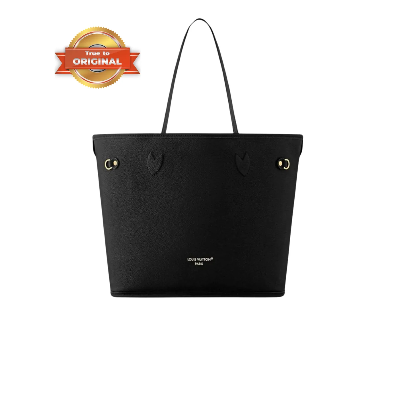 Louis Vuitton Neverfull Inside Out MM Tote Bag in Black Gold Hardware Louis Vuitton Neverfull Inside Out MM Tote Bag in Black Gold Hardware