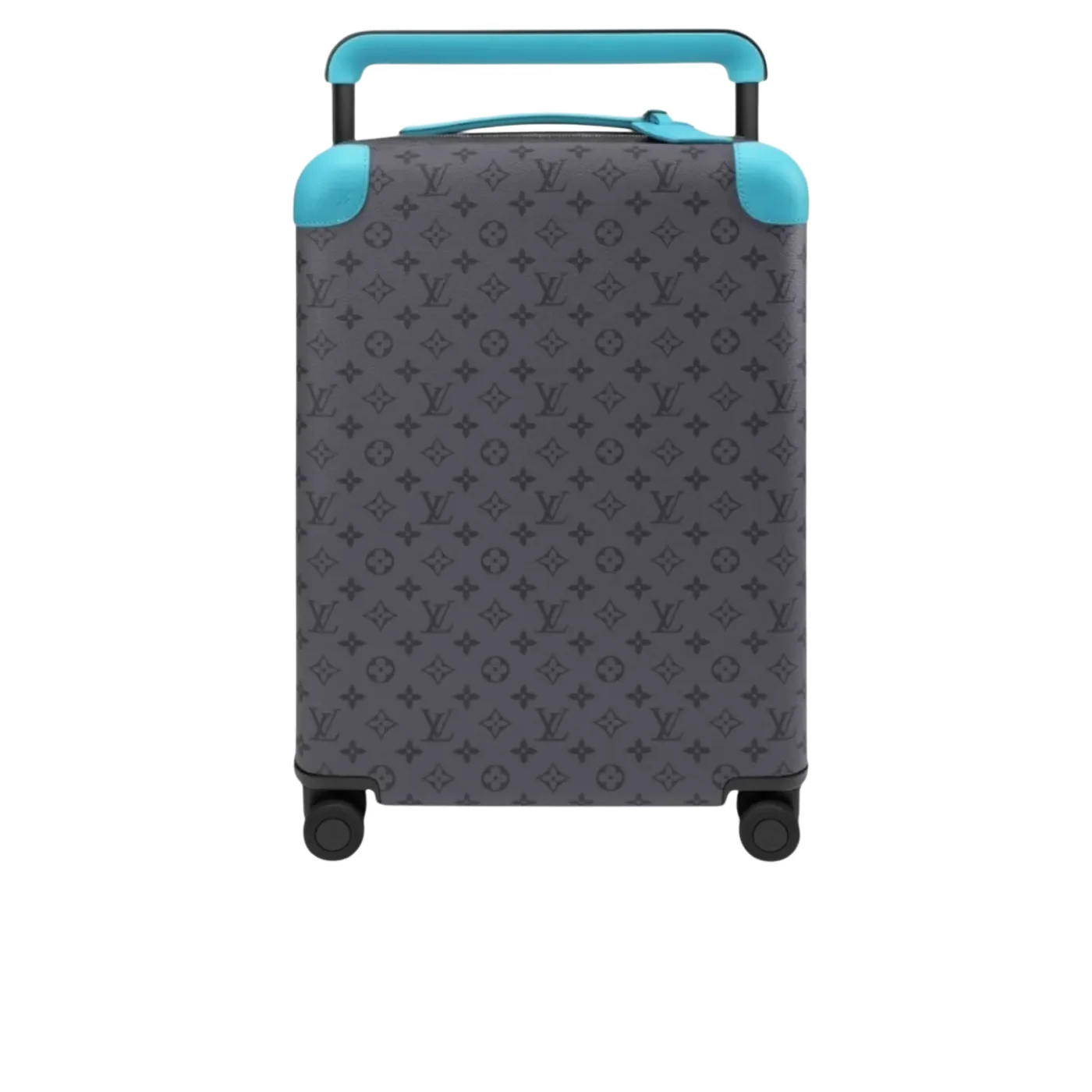 Louis Vuitton Horizon 55 Suitcase in Grey/ Turquoise Black Hardware Louis Vuitton Horizon 55 Suitcase in Grey/ Turquoise Black Hardware