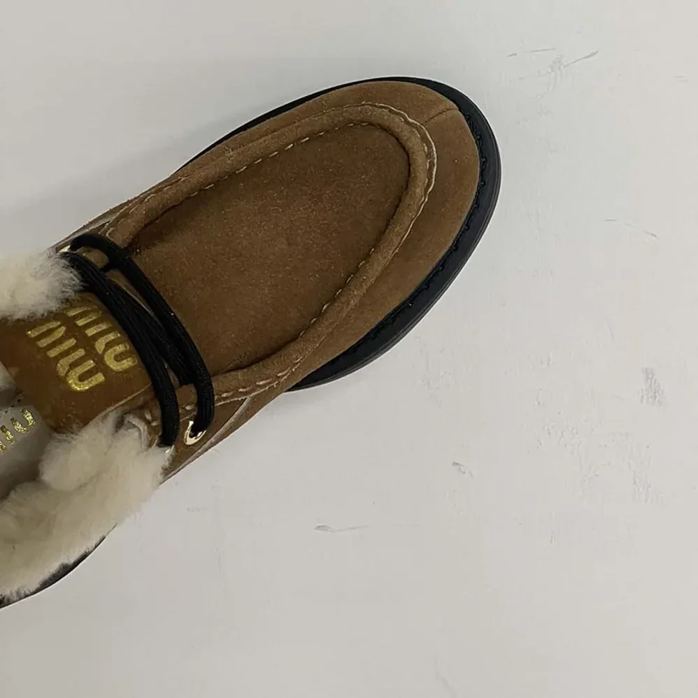 Miu Miu Faded Suede Booties 5T965D_X0O for Women