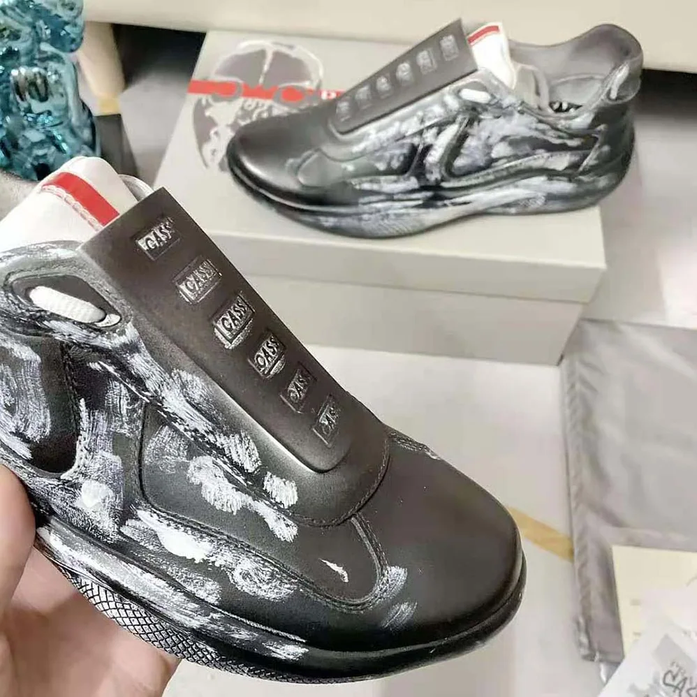 Prada Cass x Prada Americas Cup D3cay Sneakers for Unisex in Black