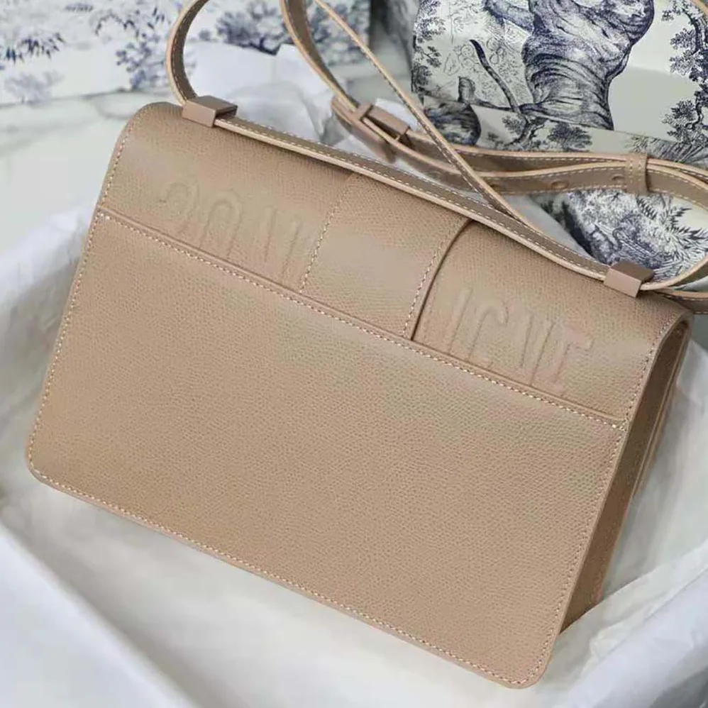 Dior 30 Montaigne Bag Ultramatte Grained Calfskin for Women in Pink Dior 30 Montaigne Bag Ultramatte Grained Calfskin for Women in Pink