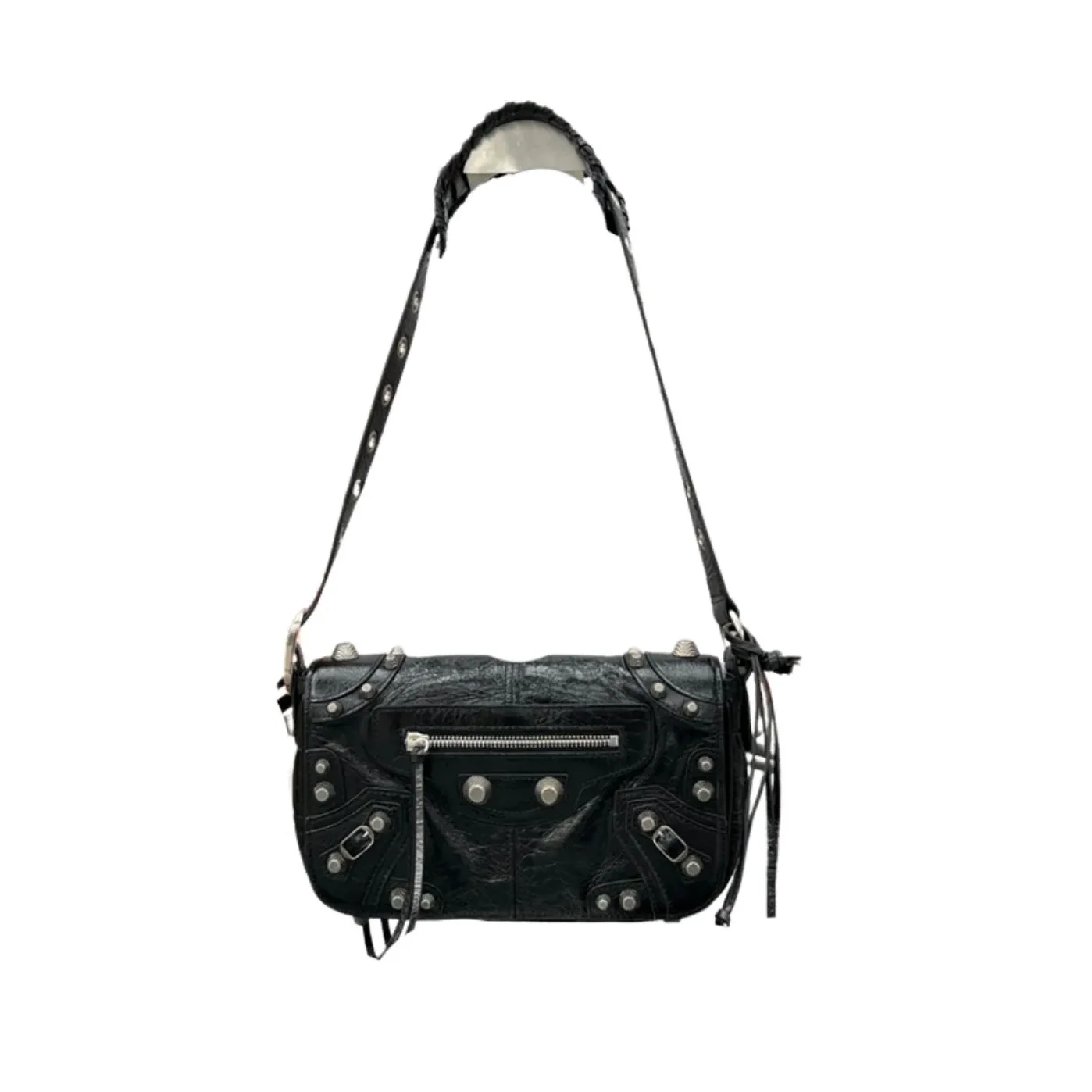 Balenciaga Le Cagole XS Flap Bag Black /