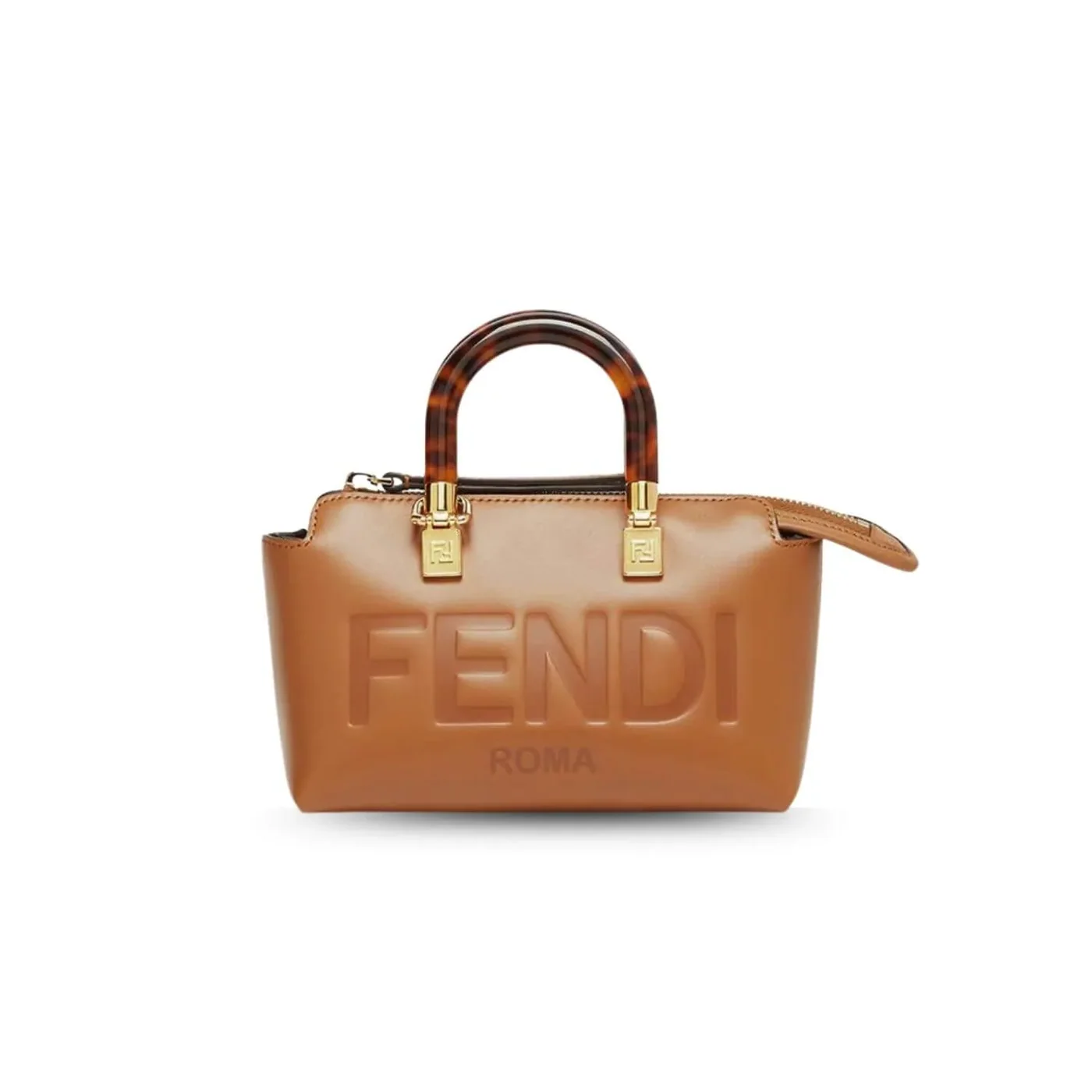 Fendi By The Way Brown Mini Bag / 8BS067 ABVL F0NYJ Fendi By The Way Brown Mini Bag / 8BS067 ABVL F0NYJ