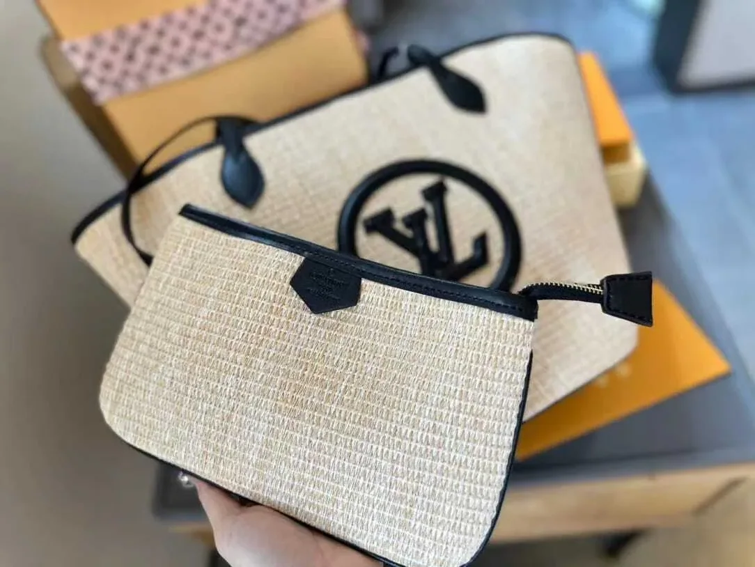 Louis Vuitton Saint Jacques Raffia Beige Louis Vuitton Saint Jacques Raffia Beige