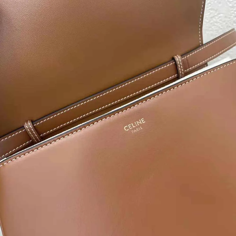 Celine Medium Tabou in Smooth Calfskin for Women in Brown