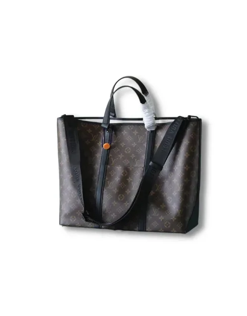 Week End Tote Monogram Macassar Brown /