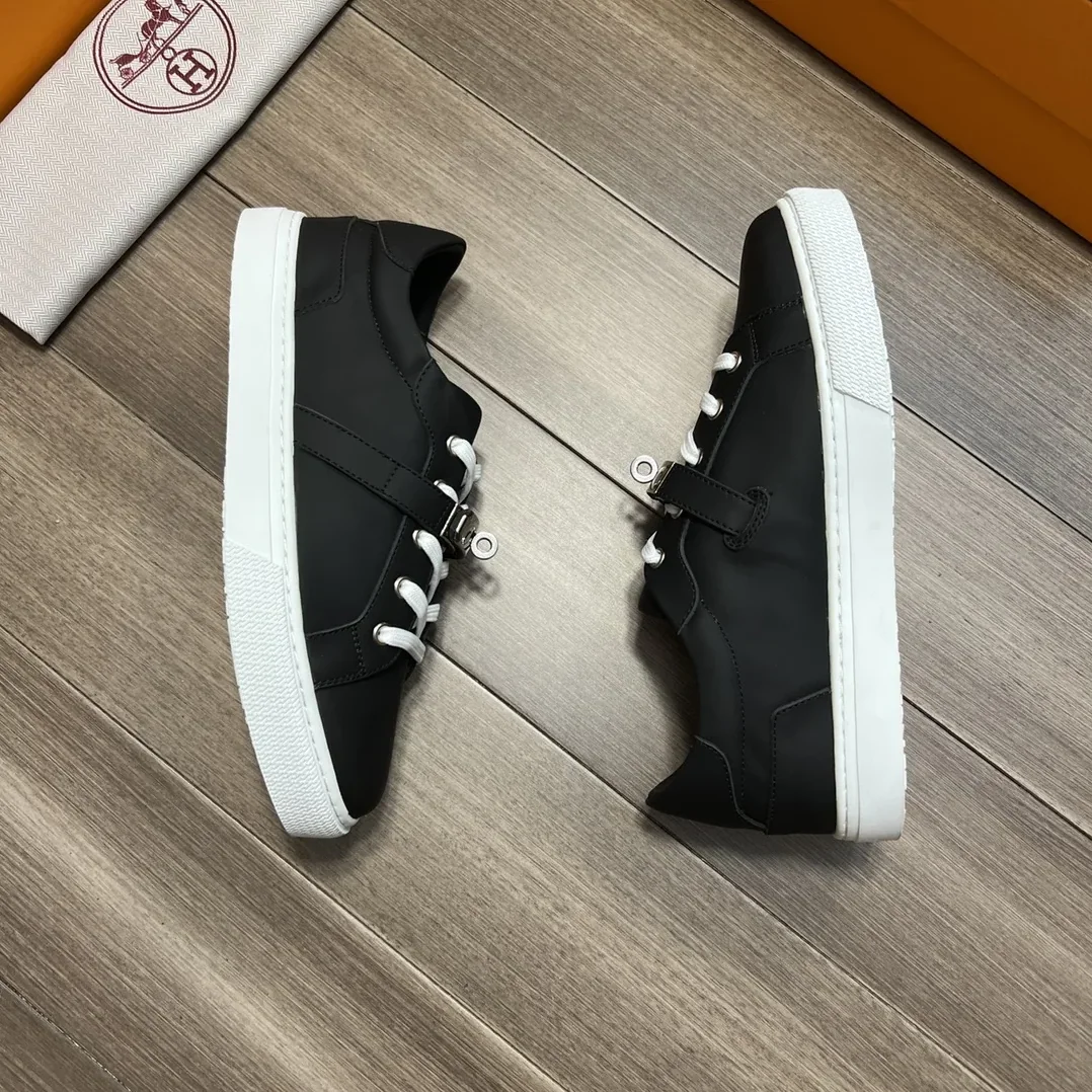 Hermes Casual Sneakers Black Hermes Casual Sneakers Black