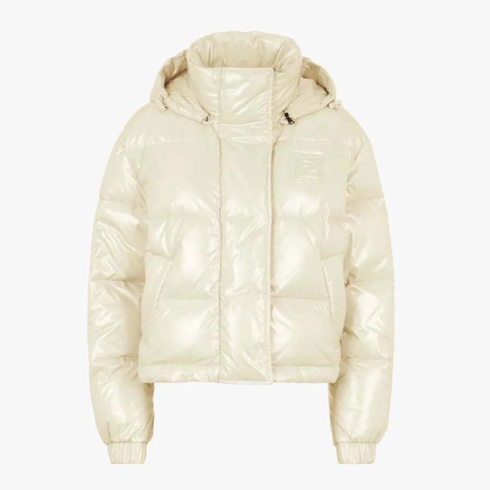 Fendi Pearl Nylon Down Jacket for Women Fendi Pearl Nylon Down Jacket for Women