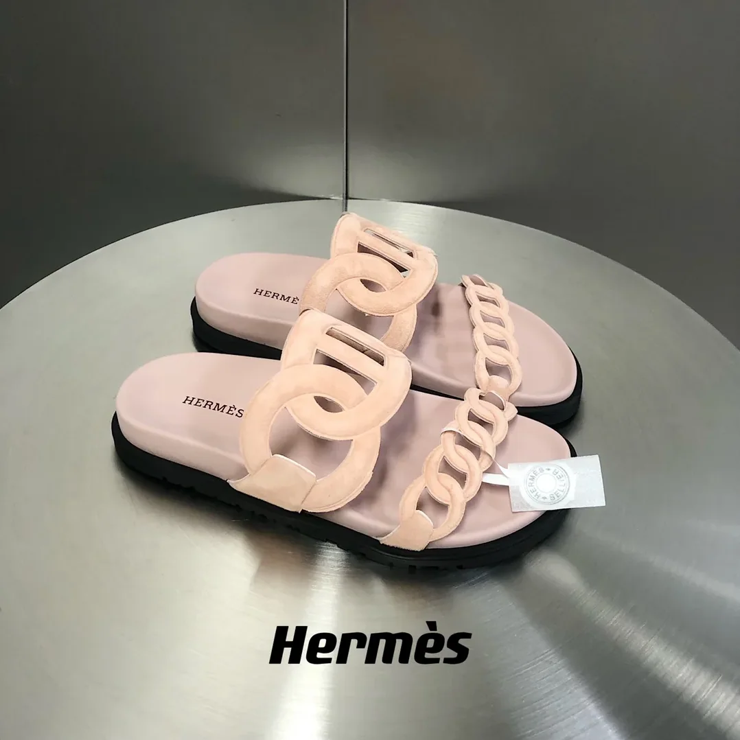 Hermes Extra Sandal Light Pink Hermes Extra Sandal Light Pink