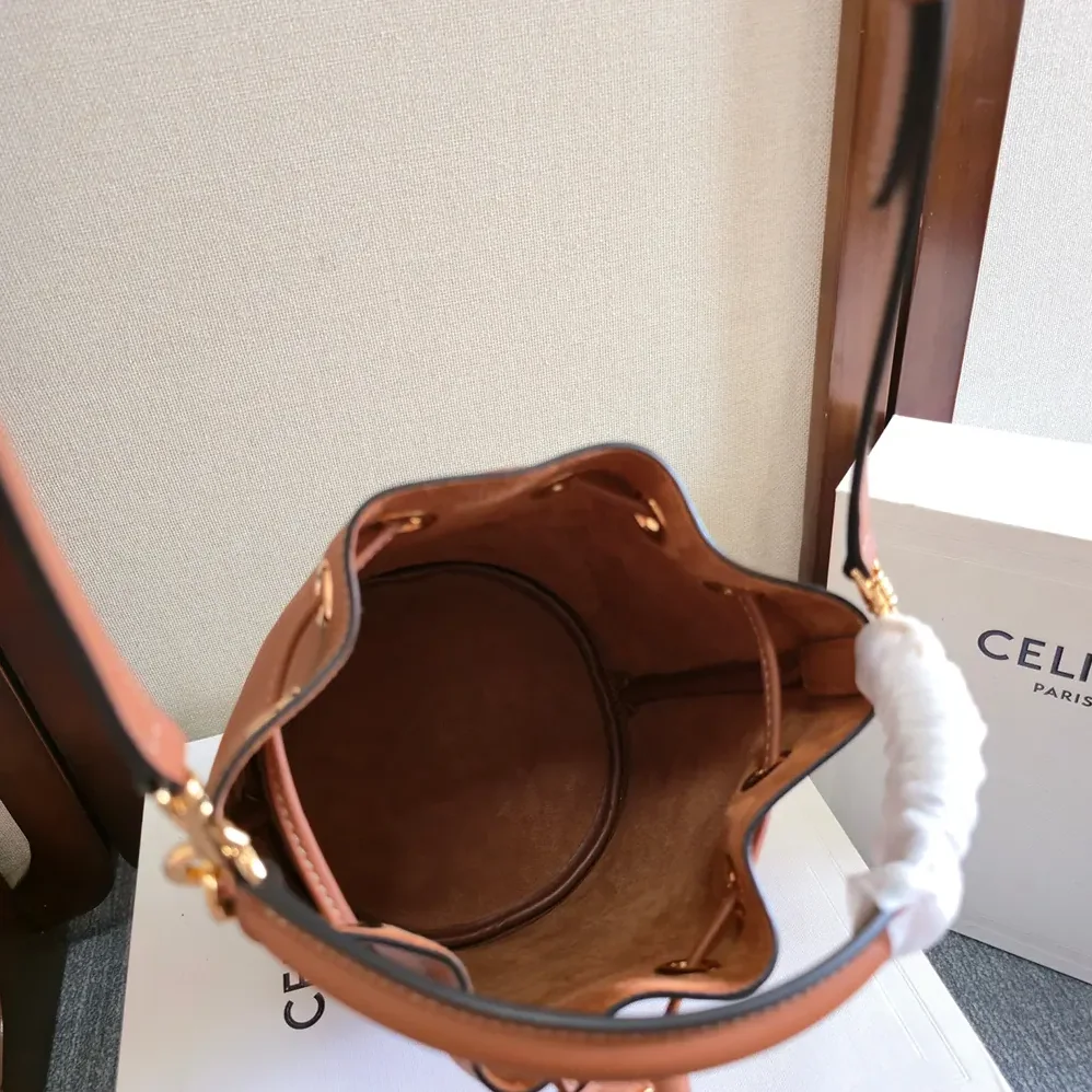 Celine Teen Clara Bag in Supple Grained Calfskin for Women