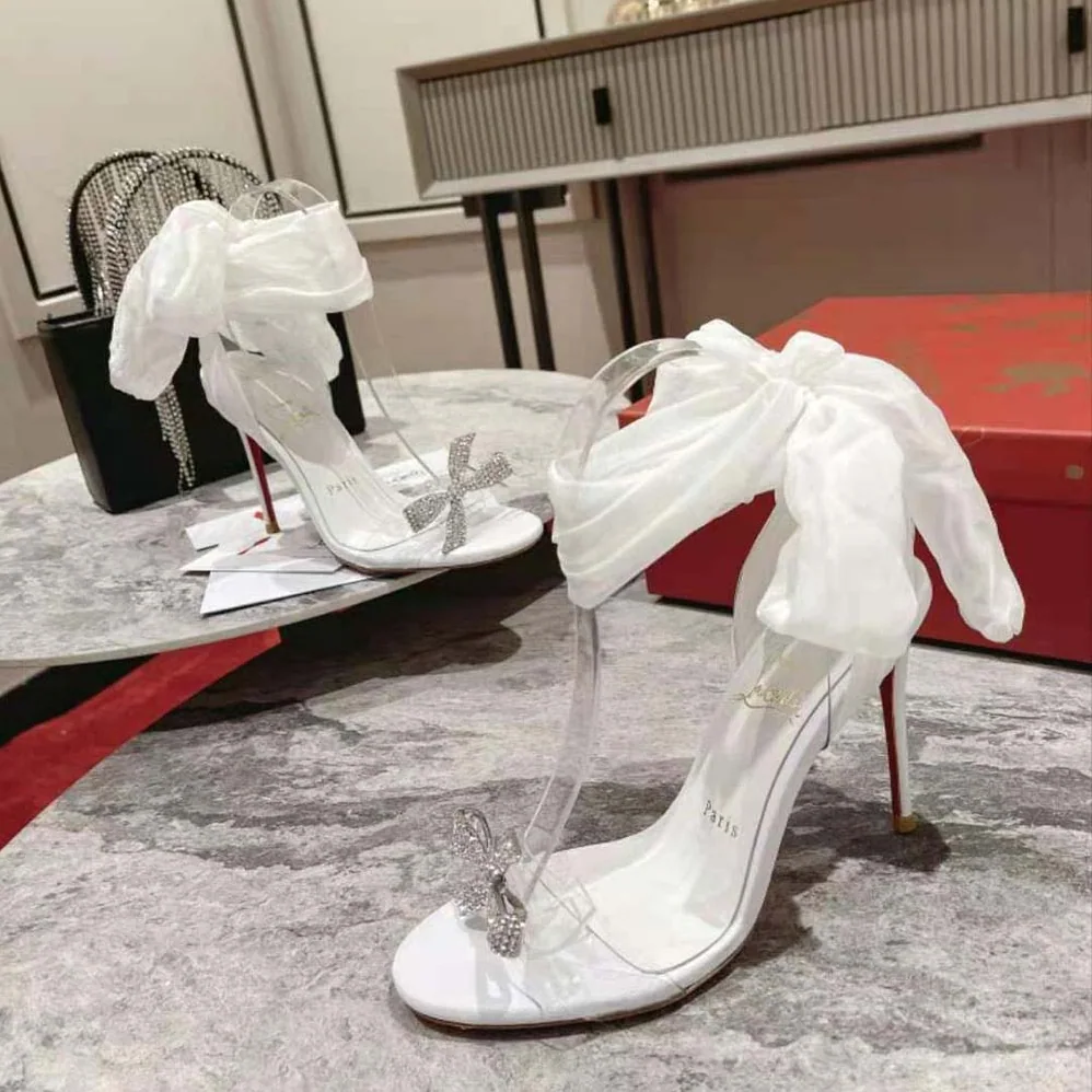 Christian Louboutin Astrinodo 100 mm Heel Height for Women in White